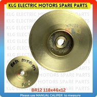 Water pump impeller br12 12mm x46x118