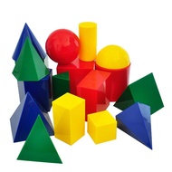 17USL Cone Taiwan Kindergarten Yousile 3D Early Education Model Teaching Aids Cylindrical Geometry E