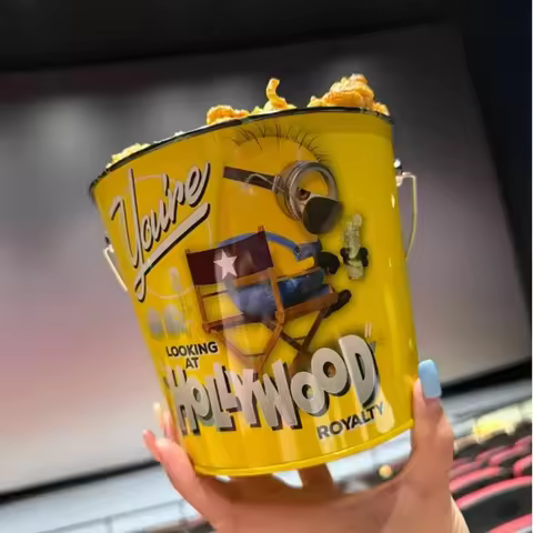 Hot New Original In-Stock Minion and Monsters Limited Edition Popcorn Bucket Theme Coke Cup Set Coll