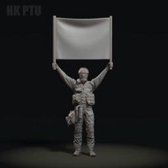 【新品預訂】WNGG原創 1/35 香港特警PTU 防毒面具版 3D列印模型  A1-1