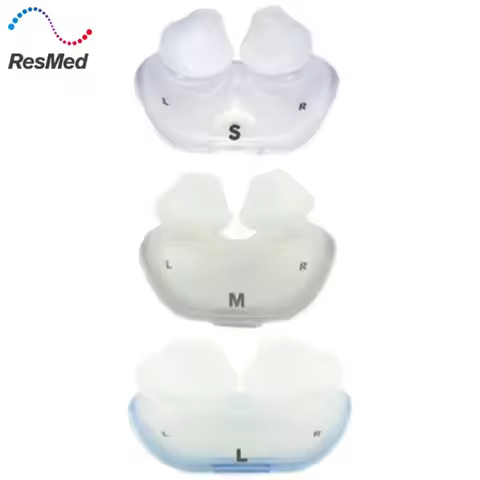 Silica Cushion for ResMed AirFit P10 Nasal Pillows ResMed S9/S10 Ventilator Nasal Pillow Size S/M/L 