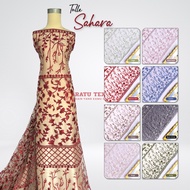 Ethnic Sapto Tulle Fabric Kebaya Fabric