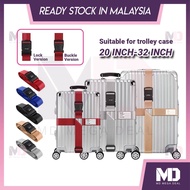 《Mega Deal》Premium Luggage Strap - Passcode Lock Bag Suitcase Adjustable Belt Travel Accessories Pac