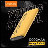 Orashare O10 10000mAh Powerbank Li Polymer Fast Charging Stylish Slim Portable Powerbank Original