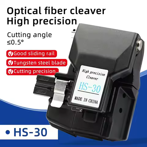 High Precision HS-30 Optical Fiber Cleaver Fiber Optics Cutter Comparable for Fujikura Fiber Cleaver