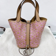全新✨Hermes picotin 14 micro 菜籃子 lucky daisy