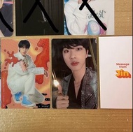 BTS JIN 小卡