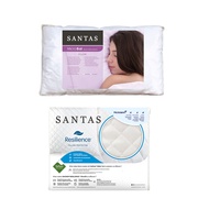 SANTAS หมอนหนุน รุ่น MICROGEL MEDIUM SUPPORT พร้อมปลอกกันเปื้อนหมอนหนุน