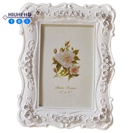 6 Inch Retro White Photo Frame Photo Display Photo Frame Poster Home Decoration Wall Hanging Photo F