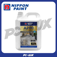 NIPPON PAINT น้ำยาเคลือบเงาใสกันซึม สูตรน้ำ รุ่น A200 ขนาด 5 ลิตร สีใส
