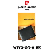 Pierre Cardin (ปีแอร์ การ์แดง) กระเป๋าธนบัตร กระเป๋าสตางค์เล็ก  กระเป๋าสตางค์ผู้ชาย กระเป๋าหนัง กระเป๋าหนังแท้ รุ่น WIY3-GG-A พร้อมส่ง ราคาพิเศษ