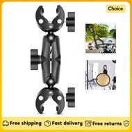 PULUZ PU849B Flexible Motorcycle Super Clamp Double Crab Clamps 360° Rotatable Sports Camera Handleb