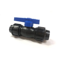 Van HDPE 2 đầu rắc co 20 - 25 - 32 - 40 - 50 HATHACO