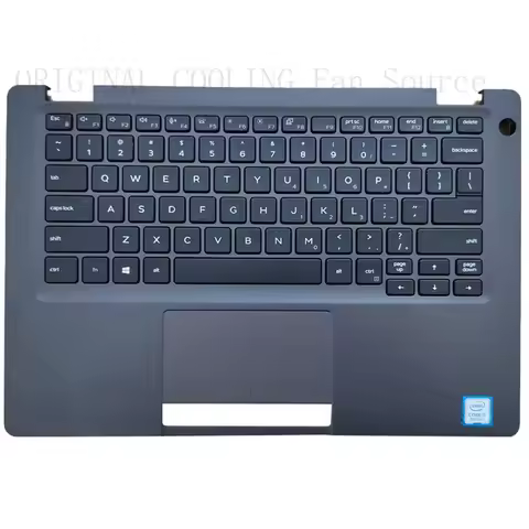 R+ Palmrest w/Keyboard 0WMRNT for Dell Latitude 5300 Intel i7 Black US