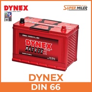 in stock Dynex Matrix DIN66 Car Battery (Maintenance-Free and 12 Months Warranty)