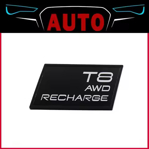 Badge Sticker 3D Premium B6 B5 T5 T6 T8 AWD RECHARGE for XC40 XC60 XC90 V40 S40 S60 S80 S90 car Fend