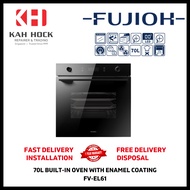 FUJIOH FV-EL61 70L BUILT-IN OVEN WITH ENAMEL COATING - 1 YEAR LOCAL WARRANTY + FREE DELIVERY