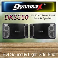 DYNAMAX DKS350 10" 120W Professional Karaoke Speaker (1 Pair) FREE Speaker cable (10m)