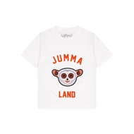 Jummaland - White Printed Animal Kids T-Shirt - Printed Animal Kids T-Shirt