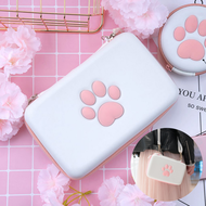 Cute Paw Bag Switch Travel Carrying Silicone Case for Nintendo Switch &amp; Switch Oled &amp;Switch Lite Games Hard Shell Portable Storage Bag