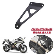 Suitable for Honda CBR400R CBR500R Modified Exhaust Hanger Exhaust Reinforced Bracket Rear Pedal Rem