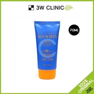 3W Clinic Sunscreen original Collagen Sunscreen Moisturizing Sensitive Skin SPF50+ PA+++ 70ml