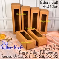 [Contents 10] Box Roll Tart Box 22 24 26 28 30 32 KRAFT Window FULL Lamination 300 Gram Gsm Kraft Ca