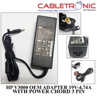 HP   Adapter 19V-4.74A With Power Cord