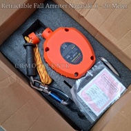 Retractable Fall Arrester 6M 10M 12M 15M 20M Nagasaki Safety Equipment Fall Arrester Height Safety/