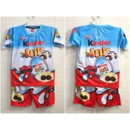 Latest 2026 Kinderjoy Junior Kids Printed Jersey Set for 2-9 Years Old