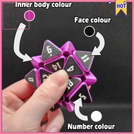 Wandereve| 3d Printed D20 Dice Squishable Fidget Dice 3d Printed Squishable D20 Fidget Dice for Gami