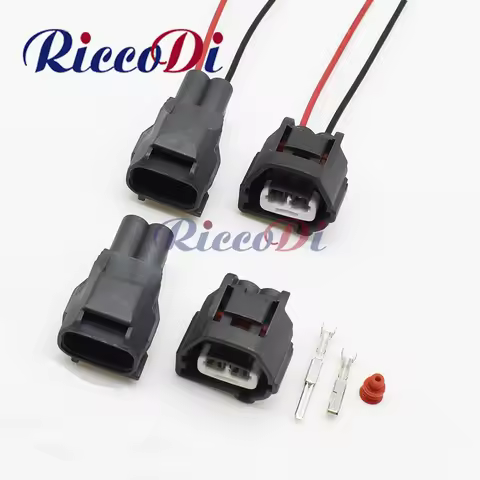 1 Set 7282-7023-10 7283-7023-10 2 Pin Male Female Crank Sensor Waterproof Wire Connector for Lexus T