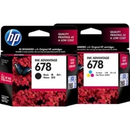 HP 678 HP678 Original Ink Cartridge  Black  Color FOR HP 1015/1515/2515/2548/2645/3515/3545/4515/451