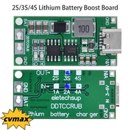 CYMX Boost Module 18650 Type-C To 8.4V 12.6V 16.8V Li-Ion Charger Lithium Battery Charging