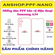 Ppf sticker to protect Samsung A34 phone