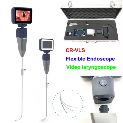 Ent Flexible Endoscope Camera Reusable Digital Video Laryngoscope Bronchoscope Otoscope Adult Pediat