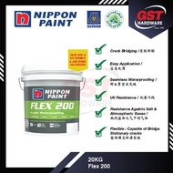 Nippon Paint Flex 200 Acrylic Waterproof Paint Coating 20KG Cat Kalis Air