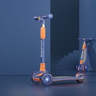 Others - 滑板車 兒童2-6-12歲閃光滑板車 送寶寶禮物初學者折疊單腳溜溜車（快遞送貨上門）（平行進口）