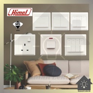Himel Advance Series (White) 1G/2G/3G/4G/13A Switch Socket/20A