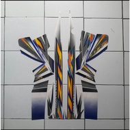 Yamaha F1zr 2004 White striping Sticker biru