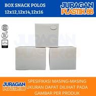 Snack Box 12x12 12x14 12x16 Plain Bread Cake Box Size 12 x 12 12 x 14 12 x 16
