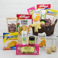 Simply Hamper Get Well Soon hamper |Stay Home Pack #04: Organic Goodies & Exquisite Basket
