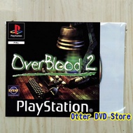 Cassette CD Game Ps1 Ps 1 OverBlood 2 Over Blood 2 (2 Discs)