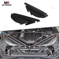 Dry Carbon Fiber Engine Bay Air Intake Cover for BMW M3 G80 M4 G82 G83 2021+ Engine Intake Triangula