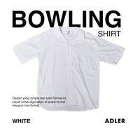 Adler Bowling Shirt White