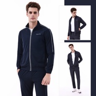 Livan LV25W04M503 Men's 1-Layer Knitted Wind Set, Jacket or Stretch Wind Pants for Comfortable Movem