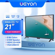 WEYON ทีวี 32 นิ้ว LED tv 20/21/24 นิ้วทีวี 32 นิ้ว ทีวีดิจิตอลอนาล็อก ทีวีจอแบน โทรทัศน์ถูกๆ  tv television  ราคาพิเศษ รับประกัน 1 ปี