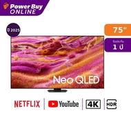 Samsung ทีวี QN90F สมาร์ททีวี 75 นิ้ว 4K Neo QLED รุ่น QA75QN90FAKXXT ปี 2025