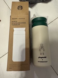 全新！韓國限定！Starbucks x Playmobil 保溫壺500ml