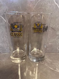 SAPPORO CLASSIC BEER GLASS(啤酒杯）
